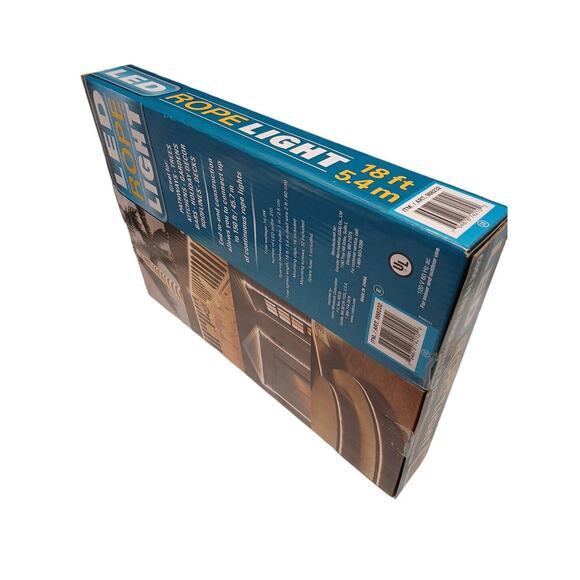 18 ft LED Rope Light Indoor Outdoor Holiday Porch Patio Pathway Palm Trees Party - Picture 7 of 14